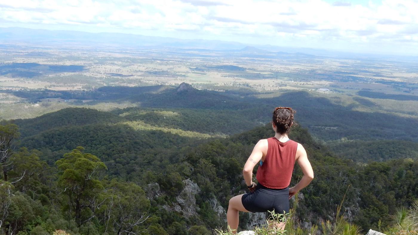 Booroong'pah (Flinders Peak) summit