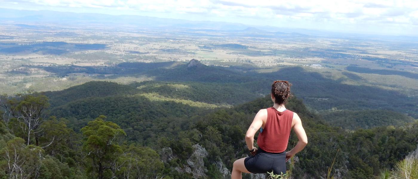 Booroong'pah (Flinders Peak) summit